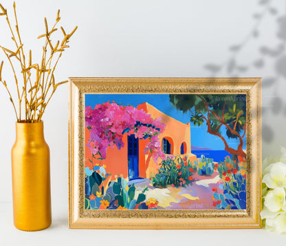 Mexico Beach Print
