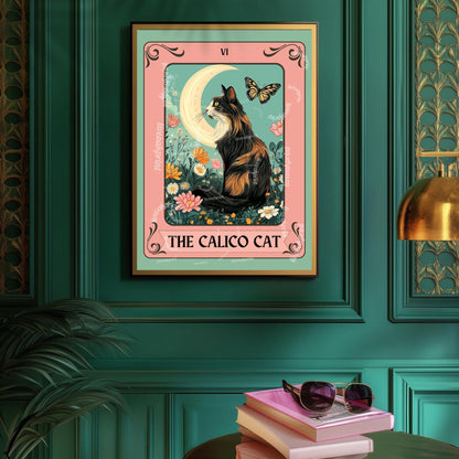 Calico Cat Art Print – Calico Wall Art