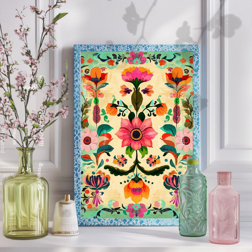 Mexican Folk Art Print