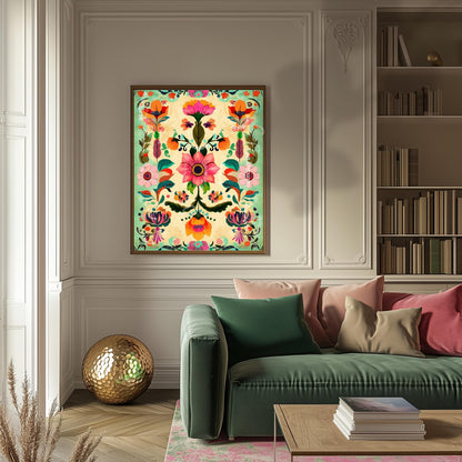 Mexican Folk Art Print