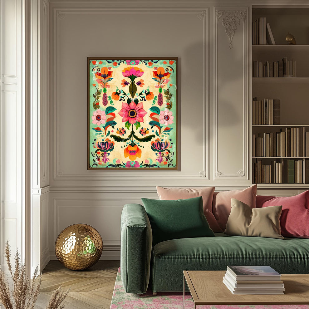 Mexican Folk Art Print