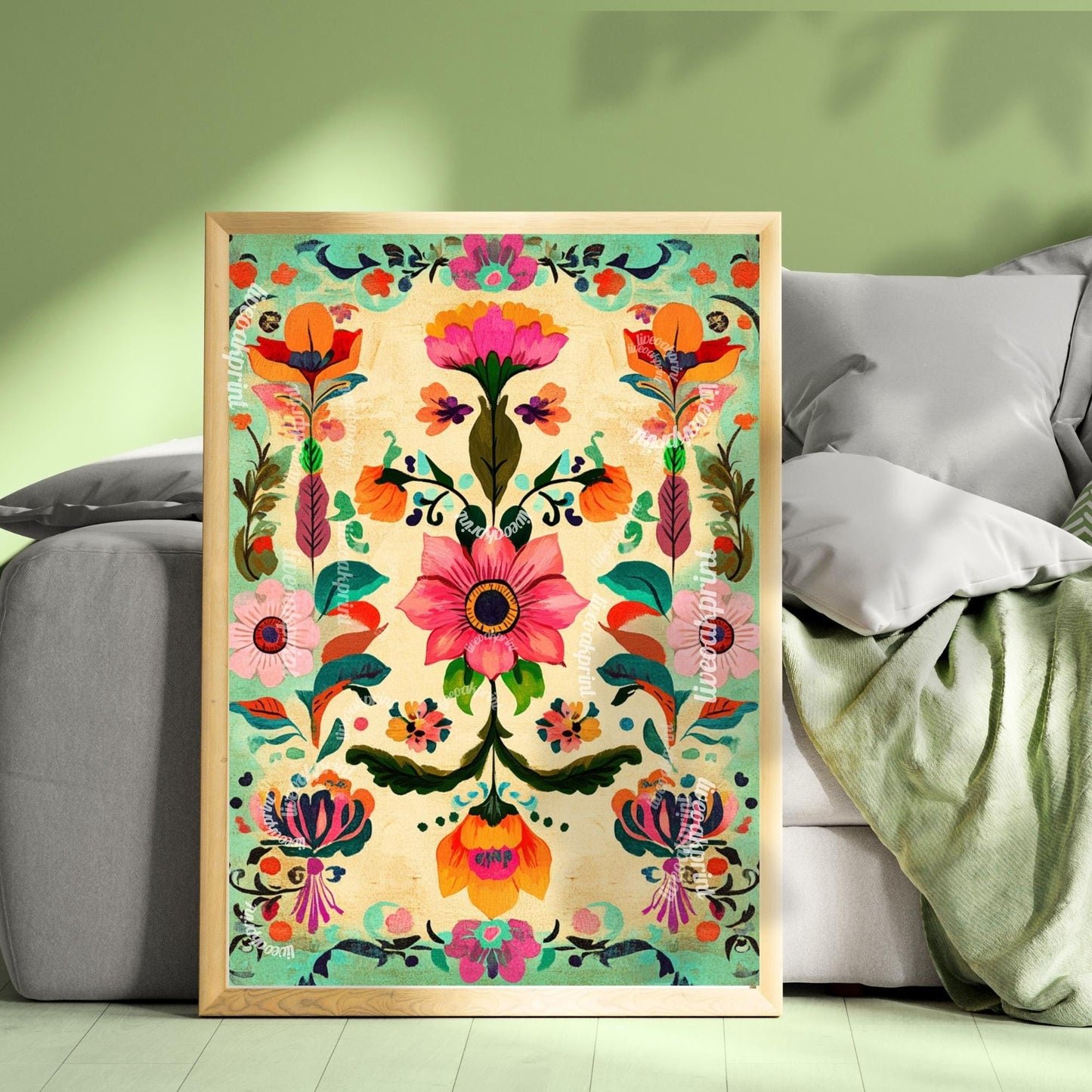 Mexican Folk Art Print