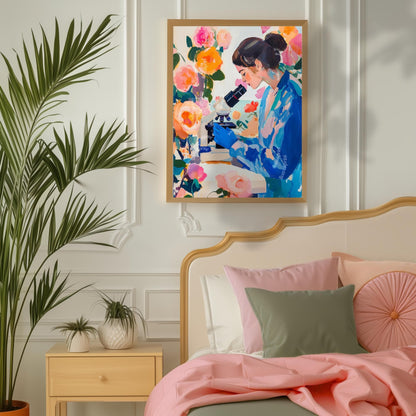 Women In Science Art Print