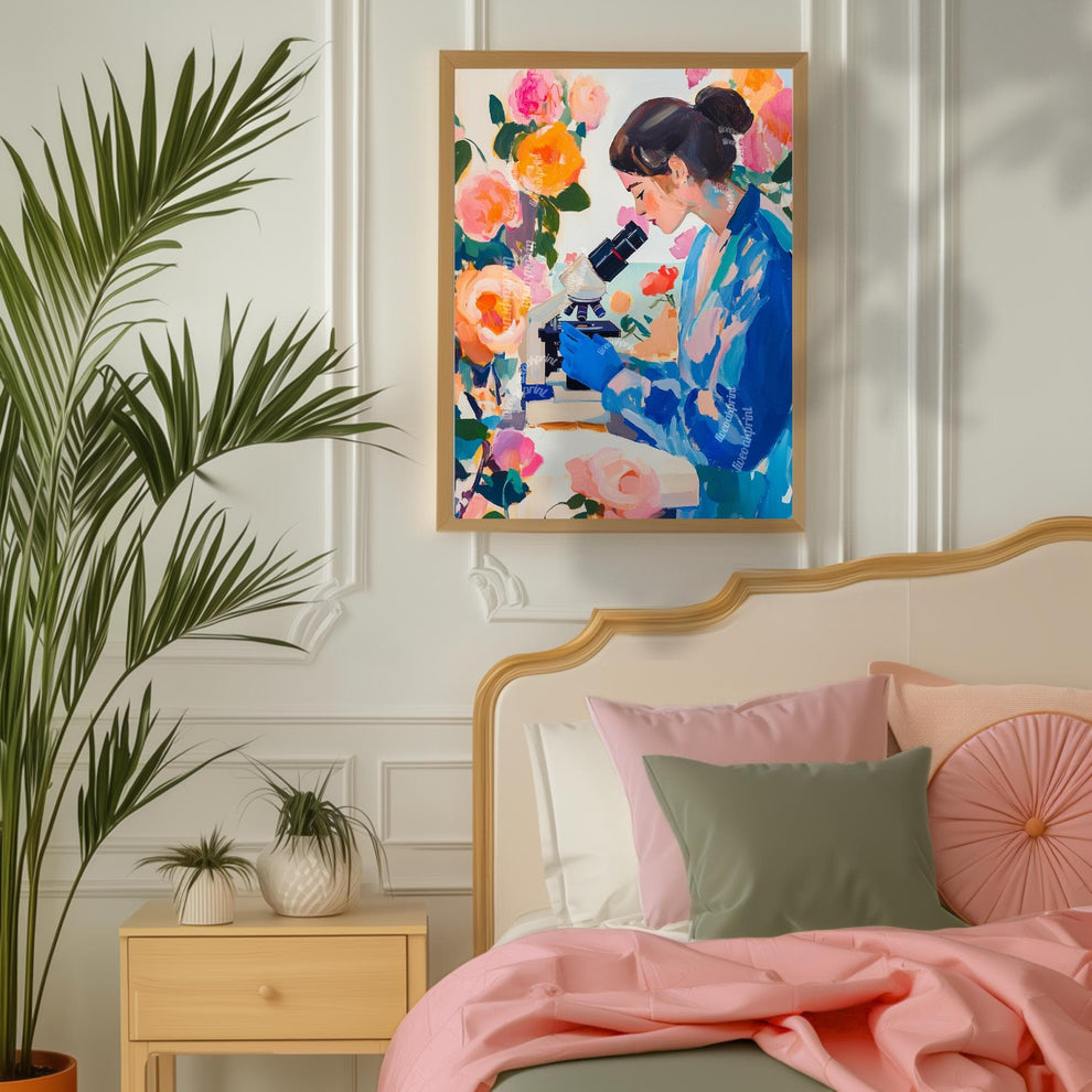 Women In Science Art Print