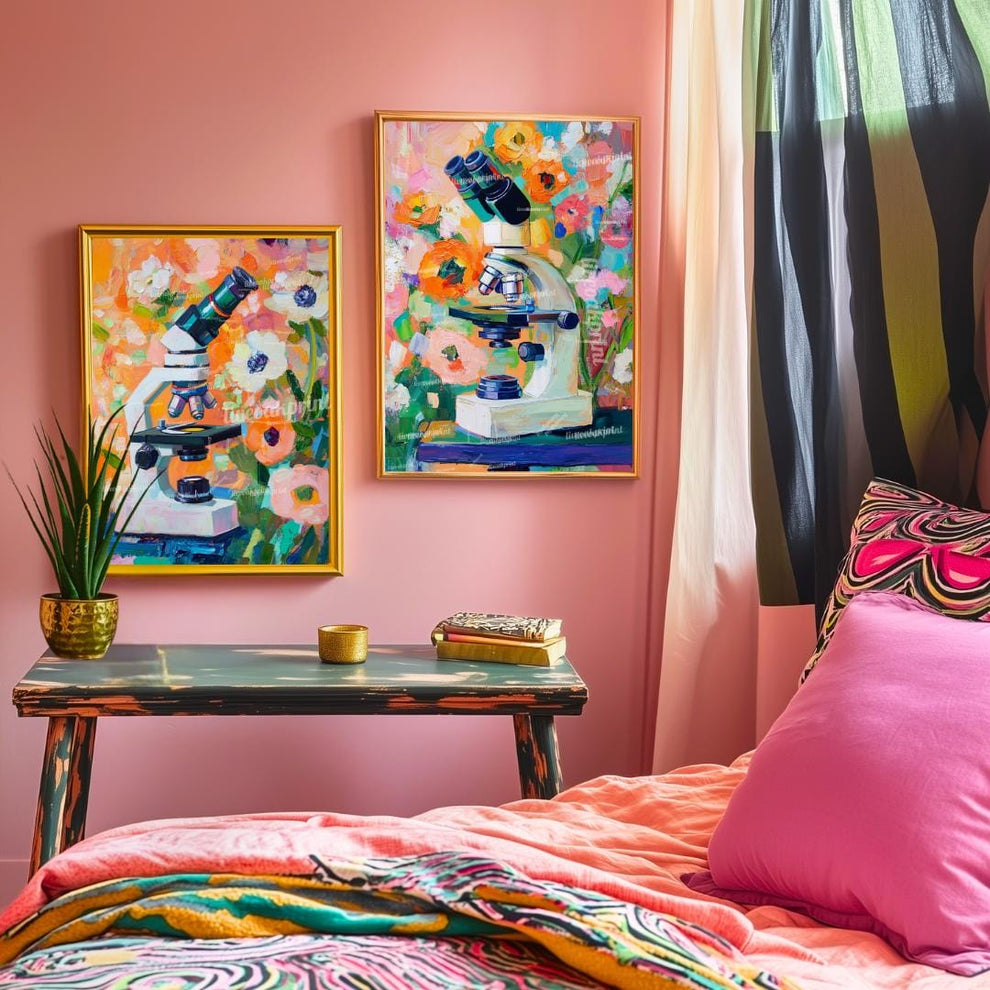 Science Wall Art Set Of 2