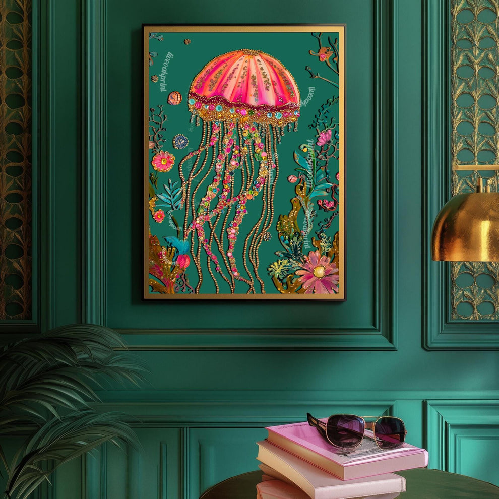 Jellyfish Wall Art