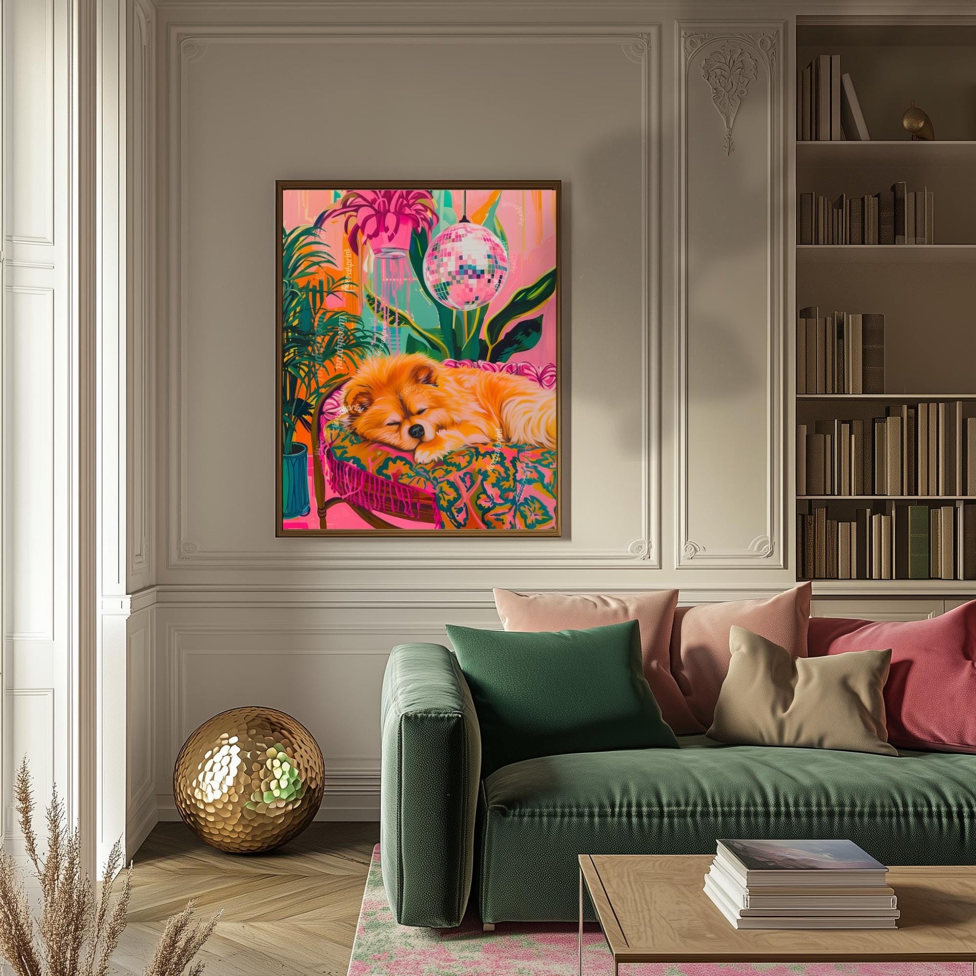 Chow Chow Wall Art