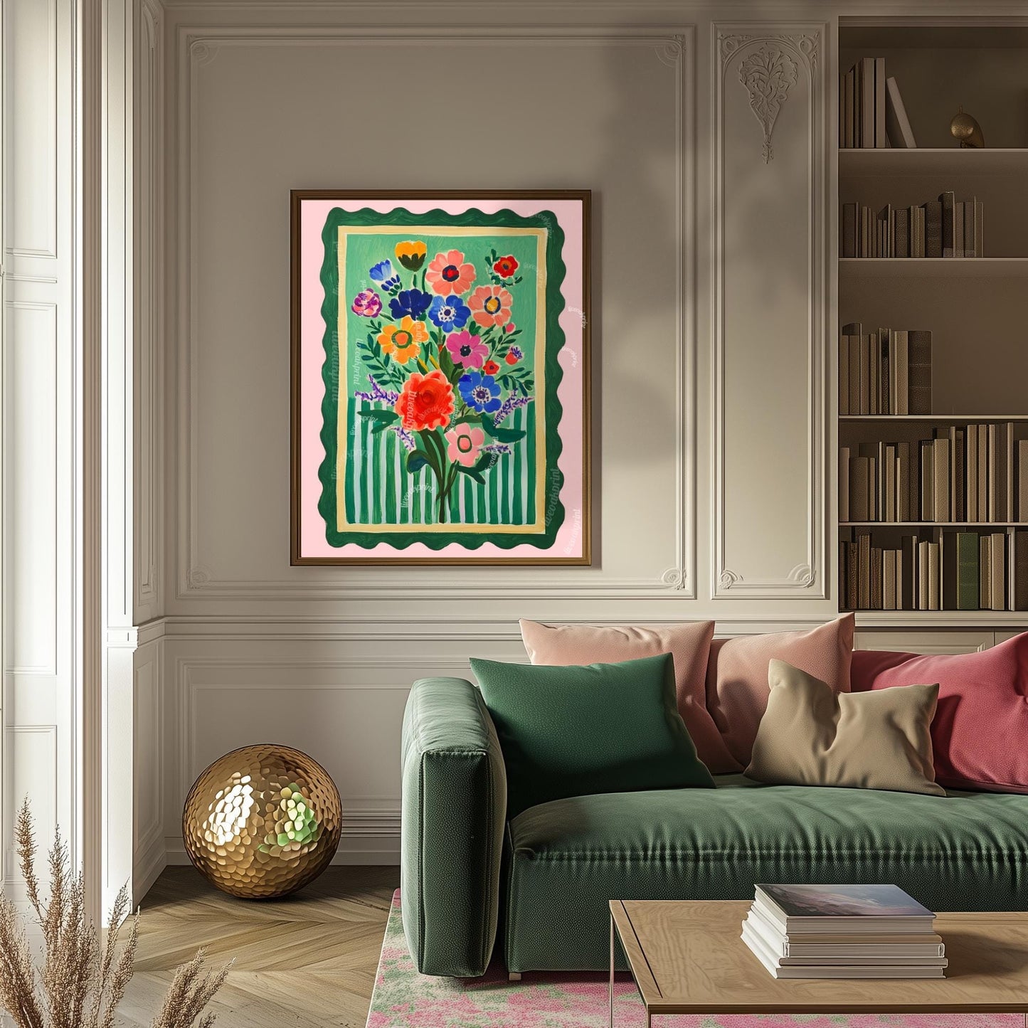 Floral Wall Art Print