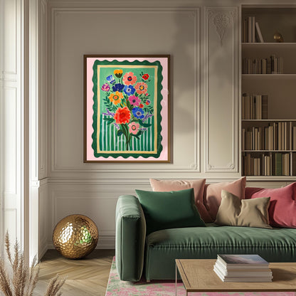 Floral Wall Art Print