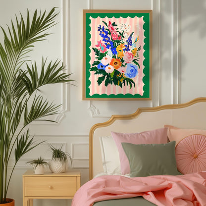 Colorful Floral Wall Art