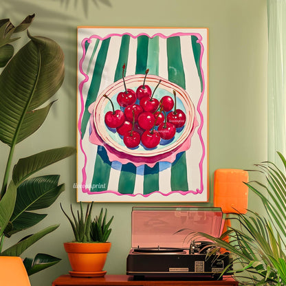 Cherry Art Print