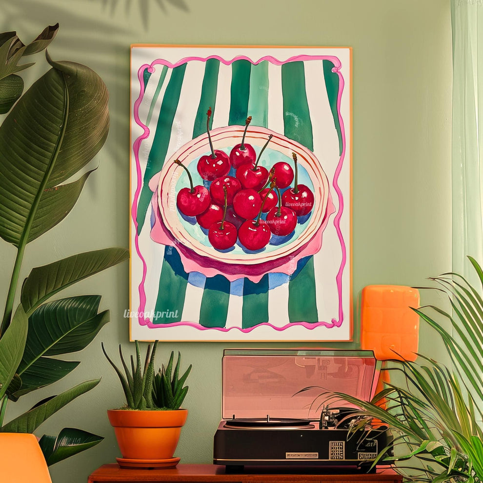 Cherry Art Print
