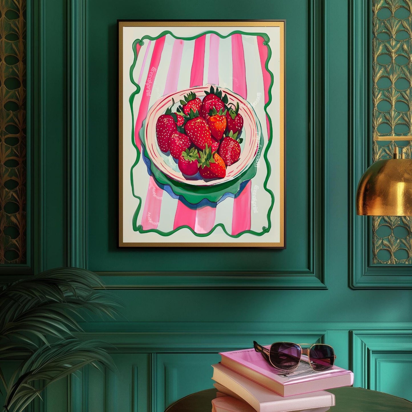 Strawberry Art Print