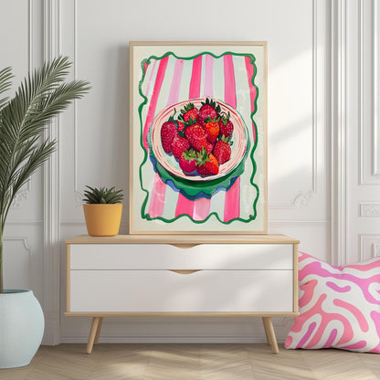 Strawberry Art Print