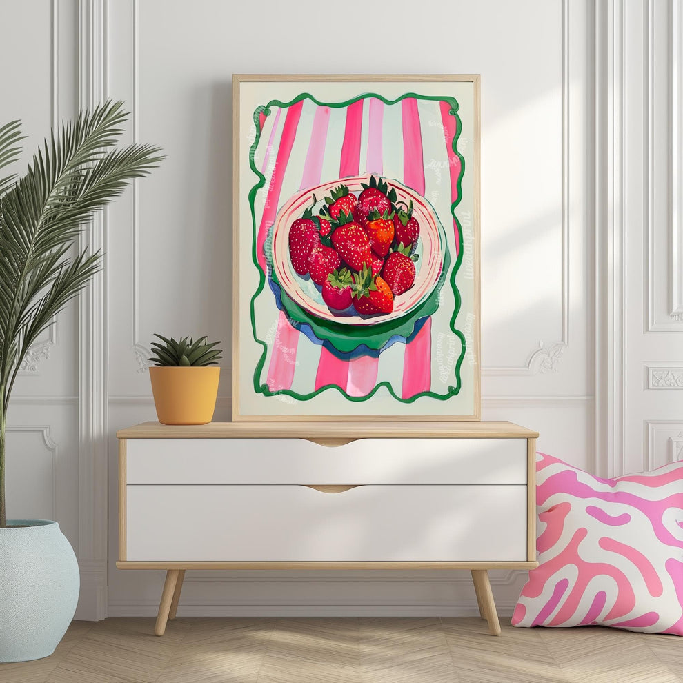 Strawberry Art Print