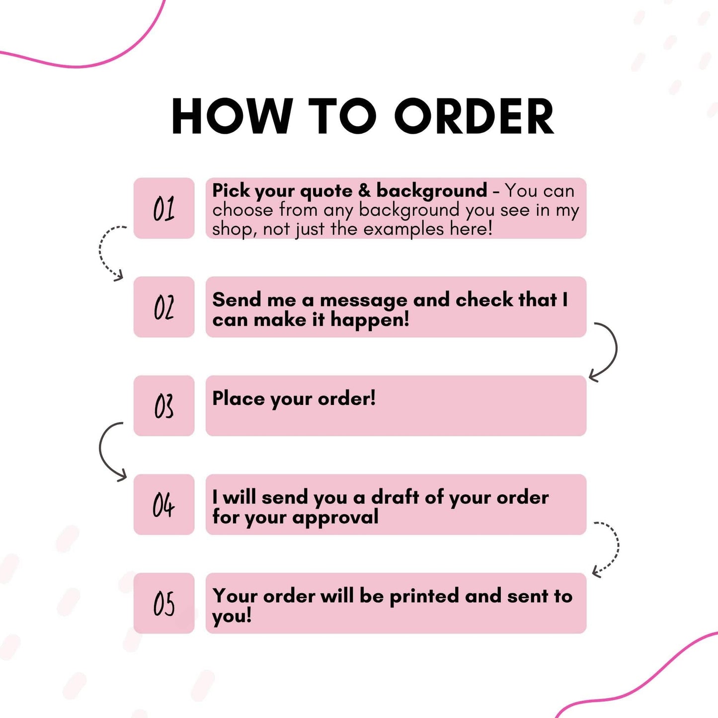 Custom Quote Wall Art