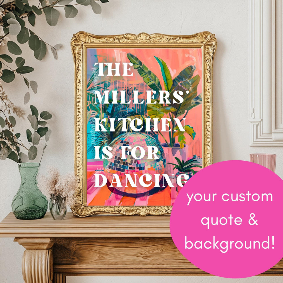 Custom Quote Wall Art