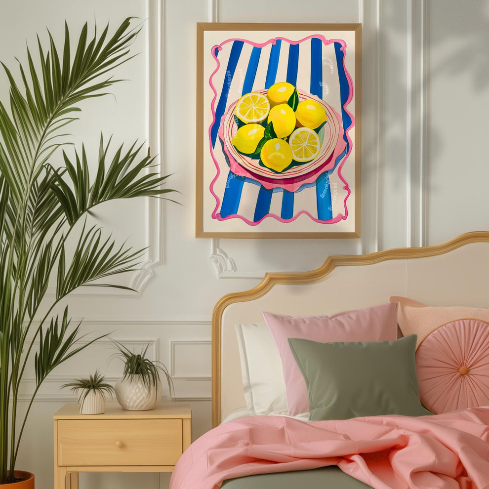 Lemons Art Print