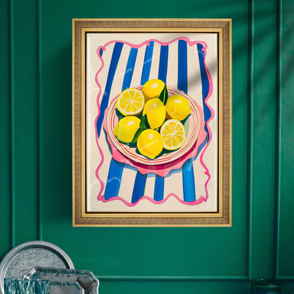 Lemons Art Print