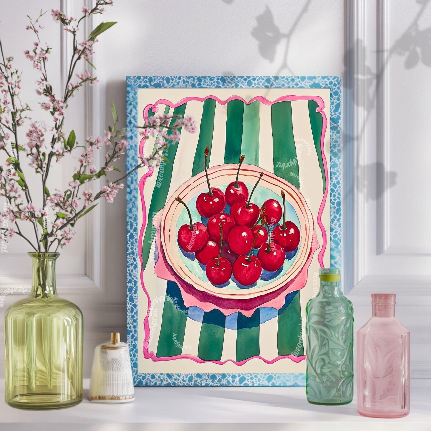 Cherry Art Print