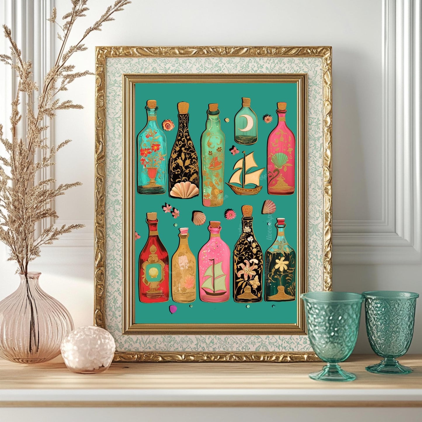 Ocean Potions (Teal)