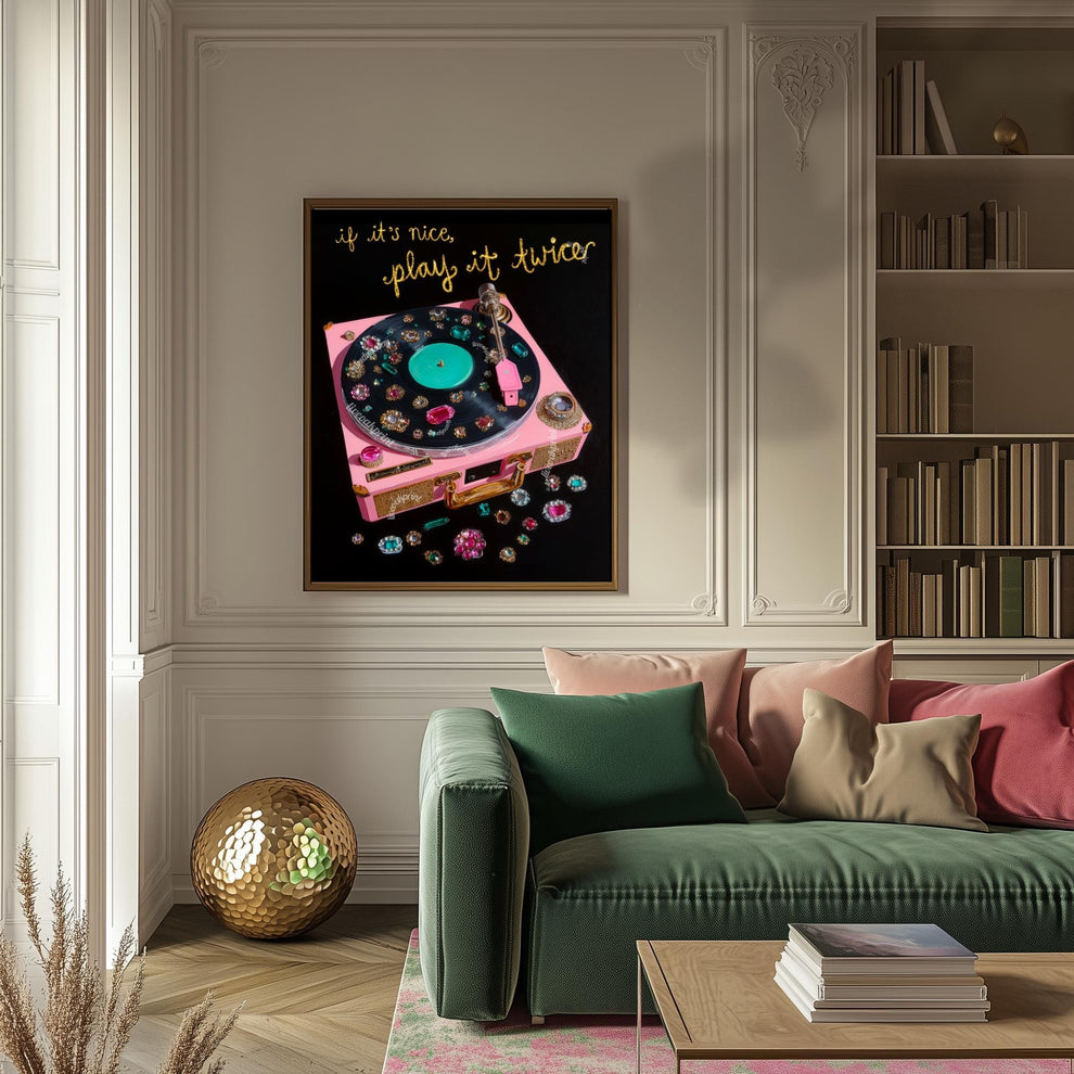 If Its Nice Play It Twice Poster