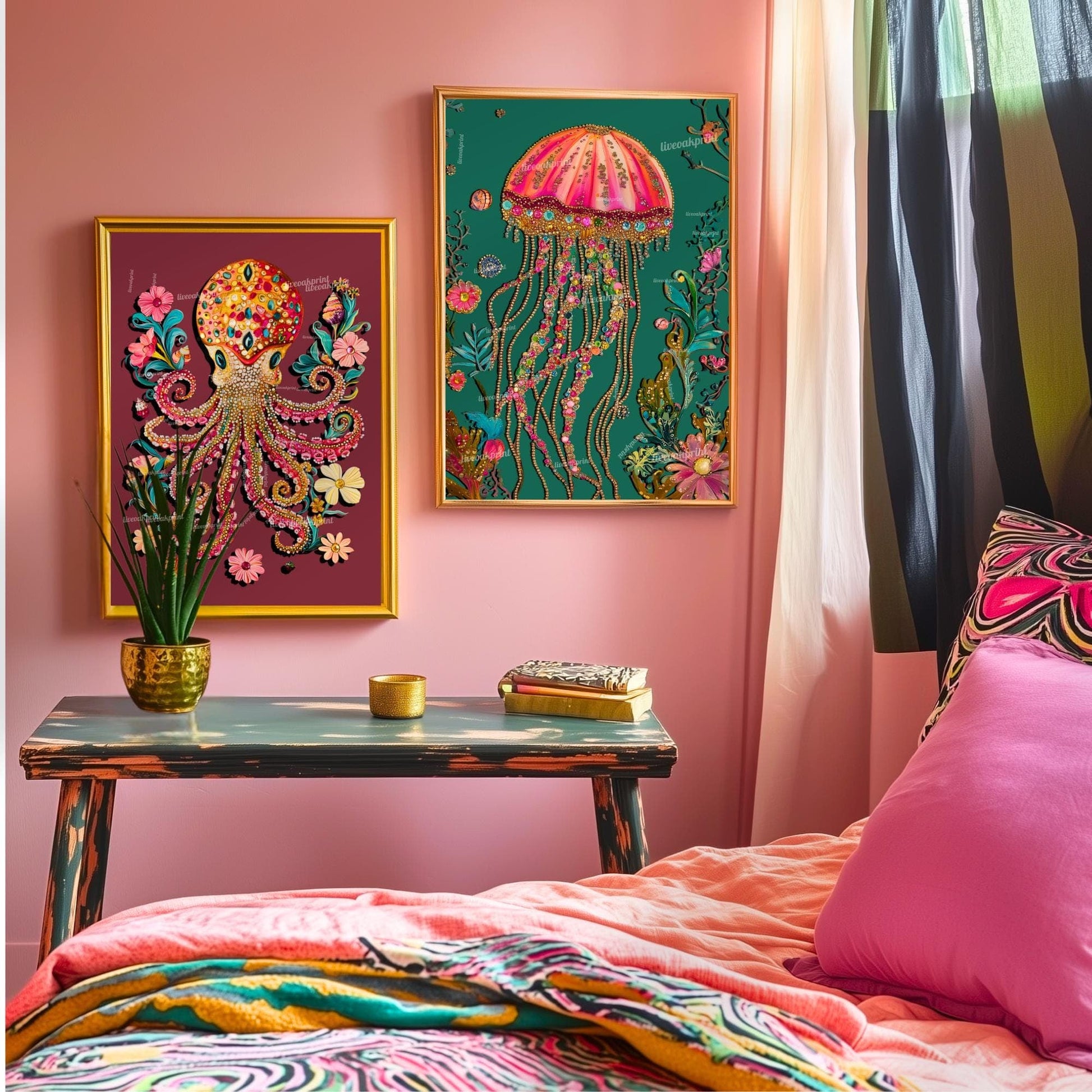 Octopus Art Print