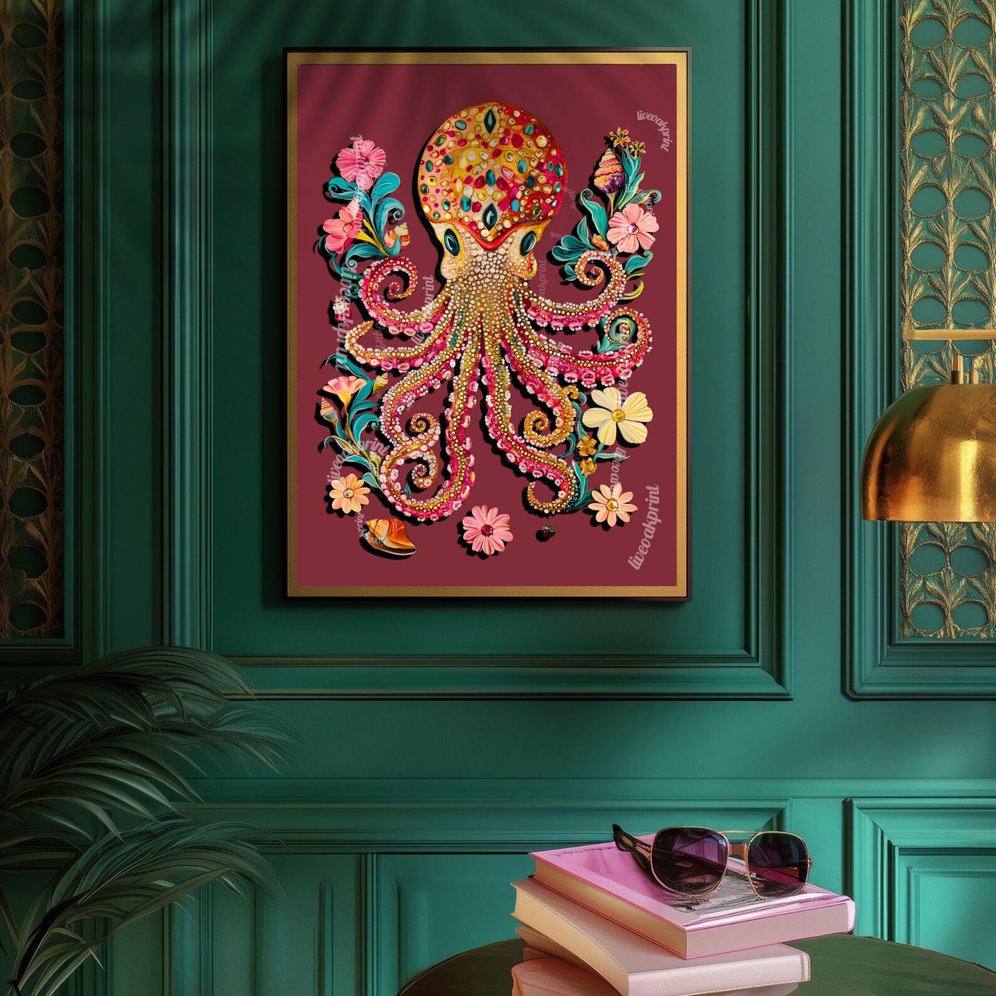 Octopus Art Print