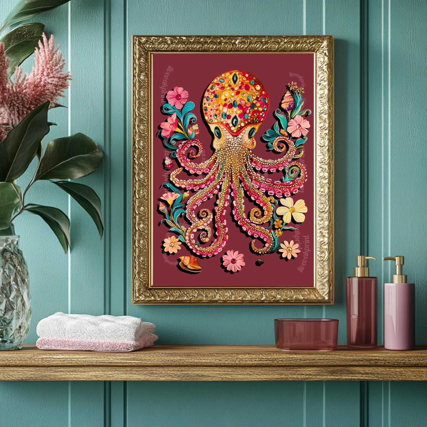 Octopus Art Print