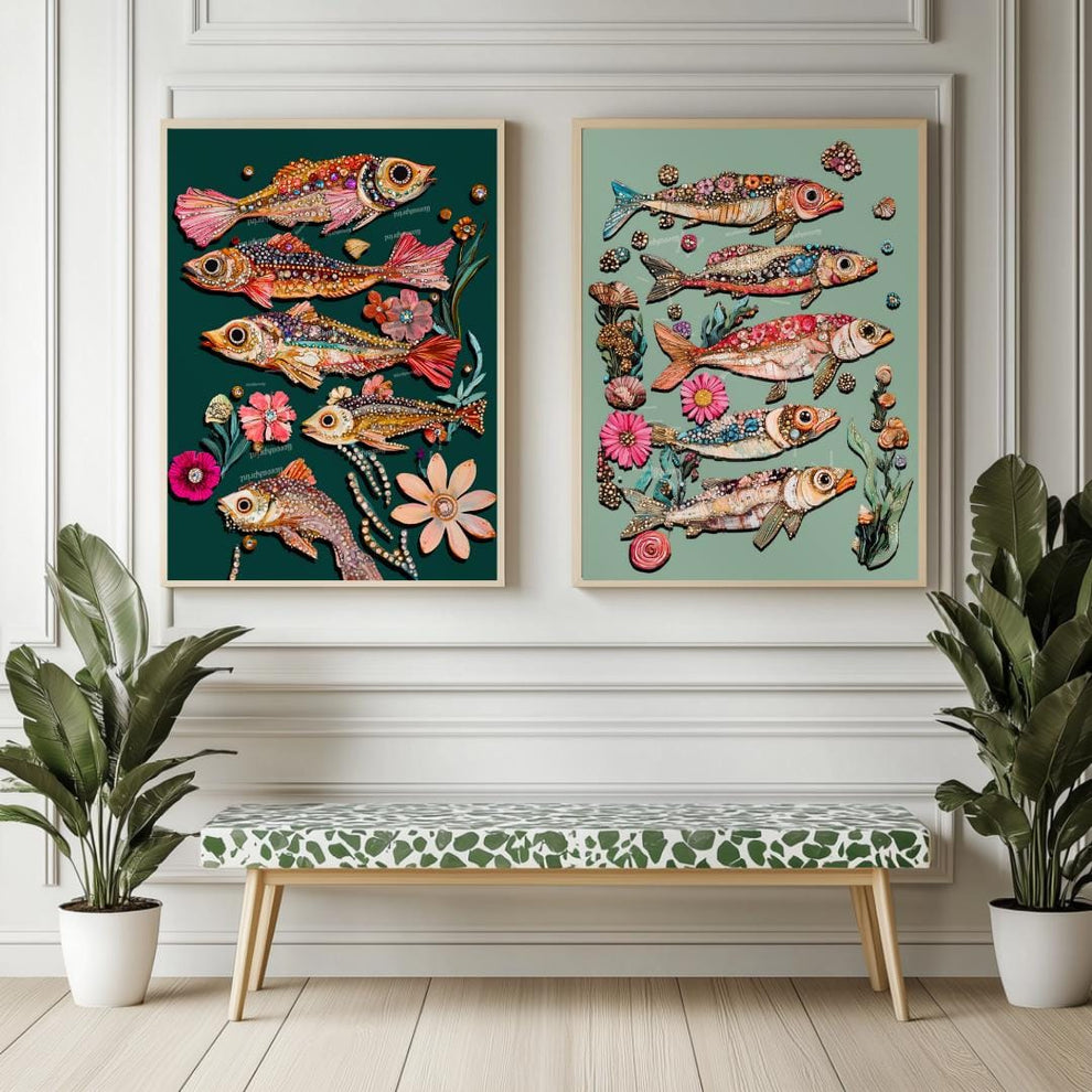 Ocean Wall Art Set