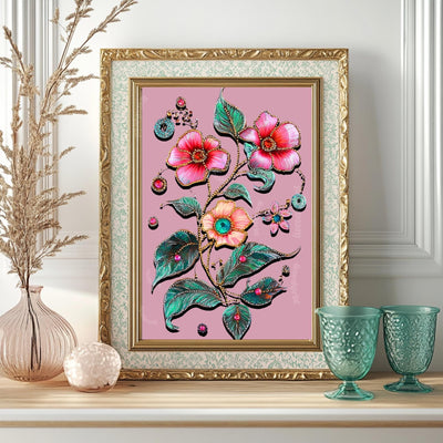 Mauve Art Print