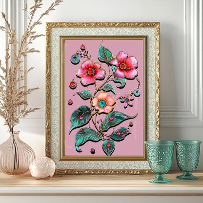 Mauve Art Print