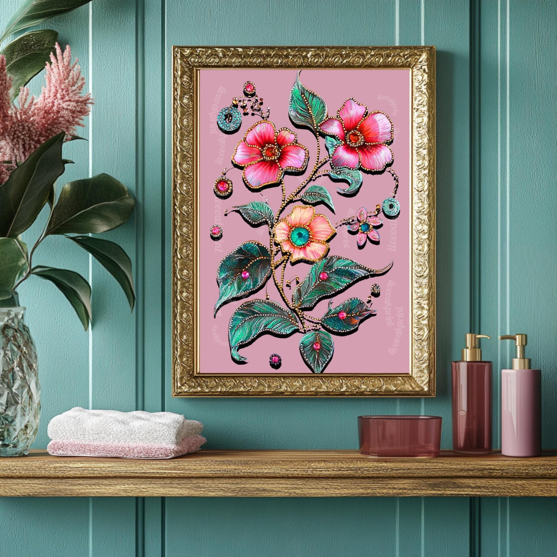 Mauve Art Print