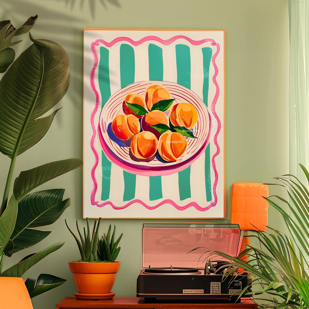 Peaches Wall Art