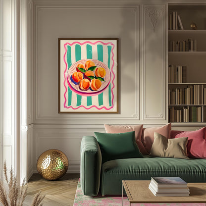 Peaches Wall Art