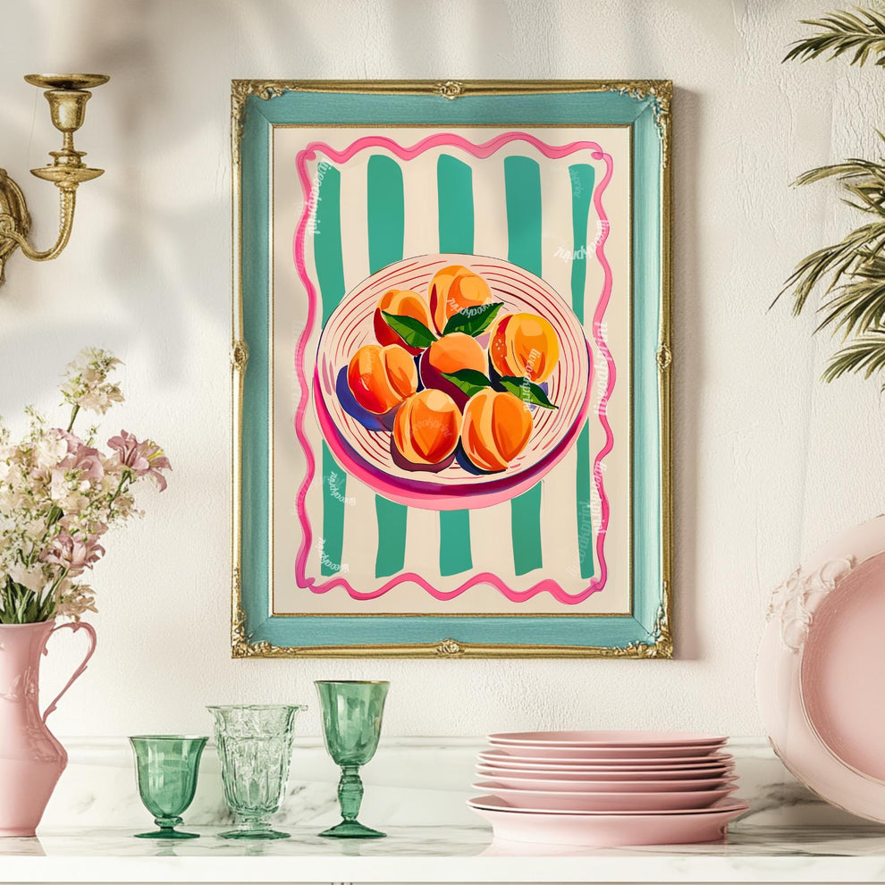 Peaches Wall Art