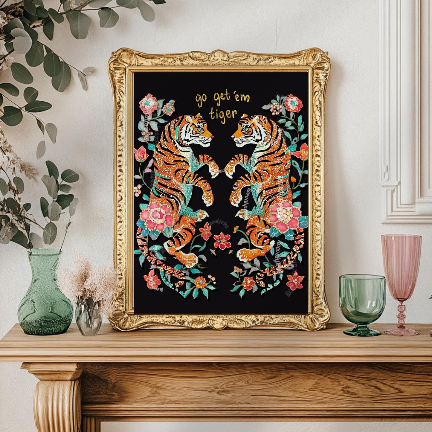 Tiger Art Print