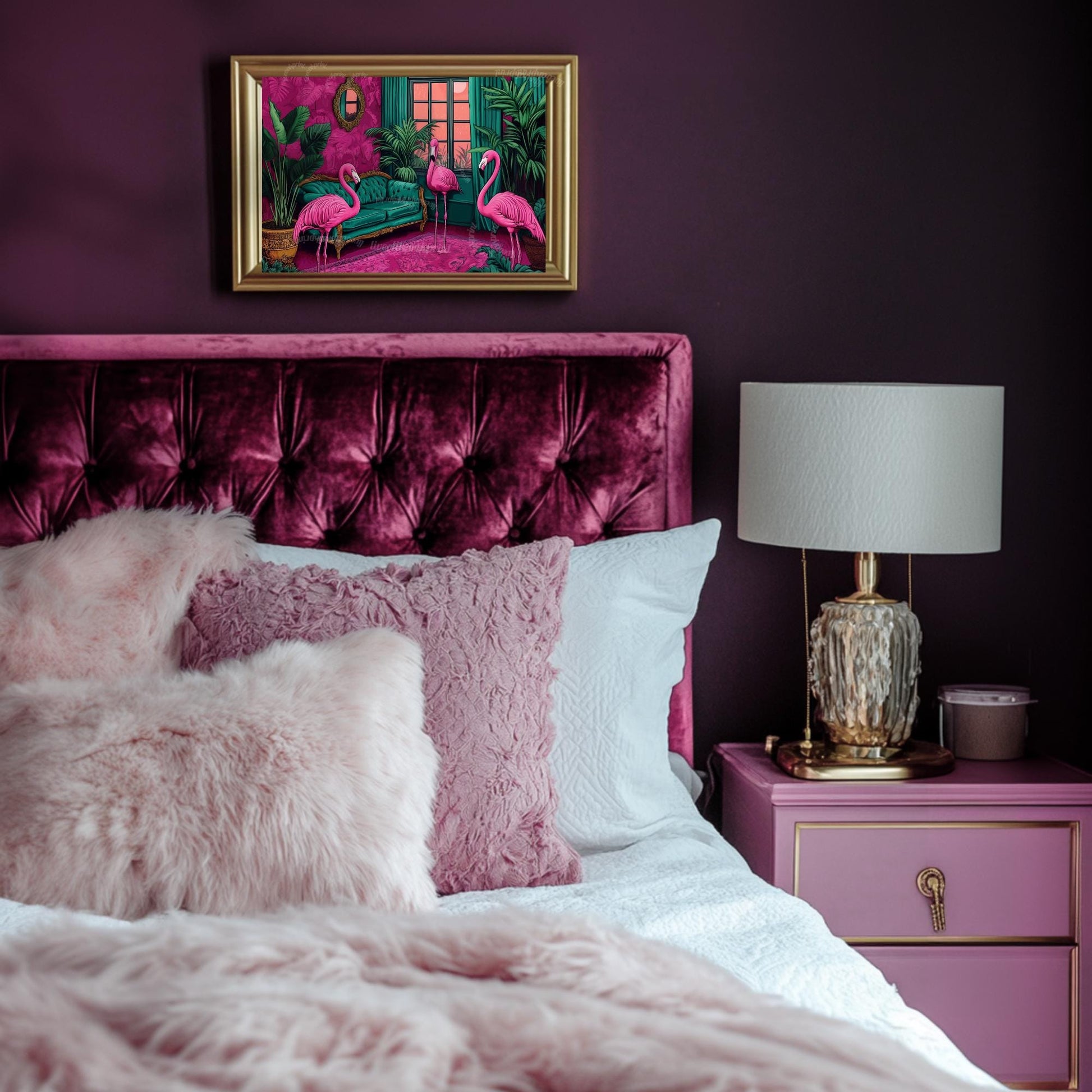 Flamingo Art Print