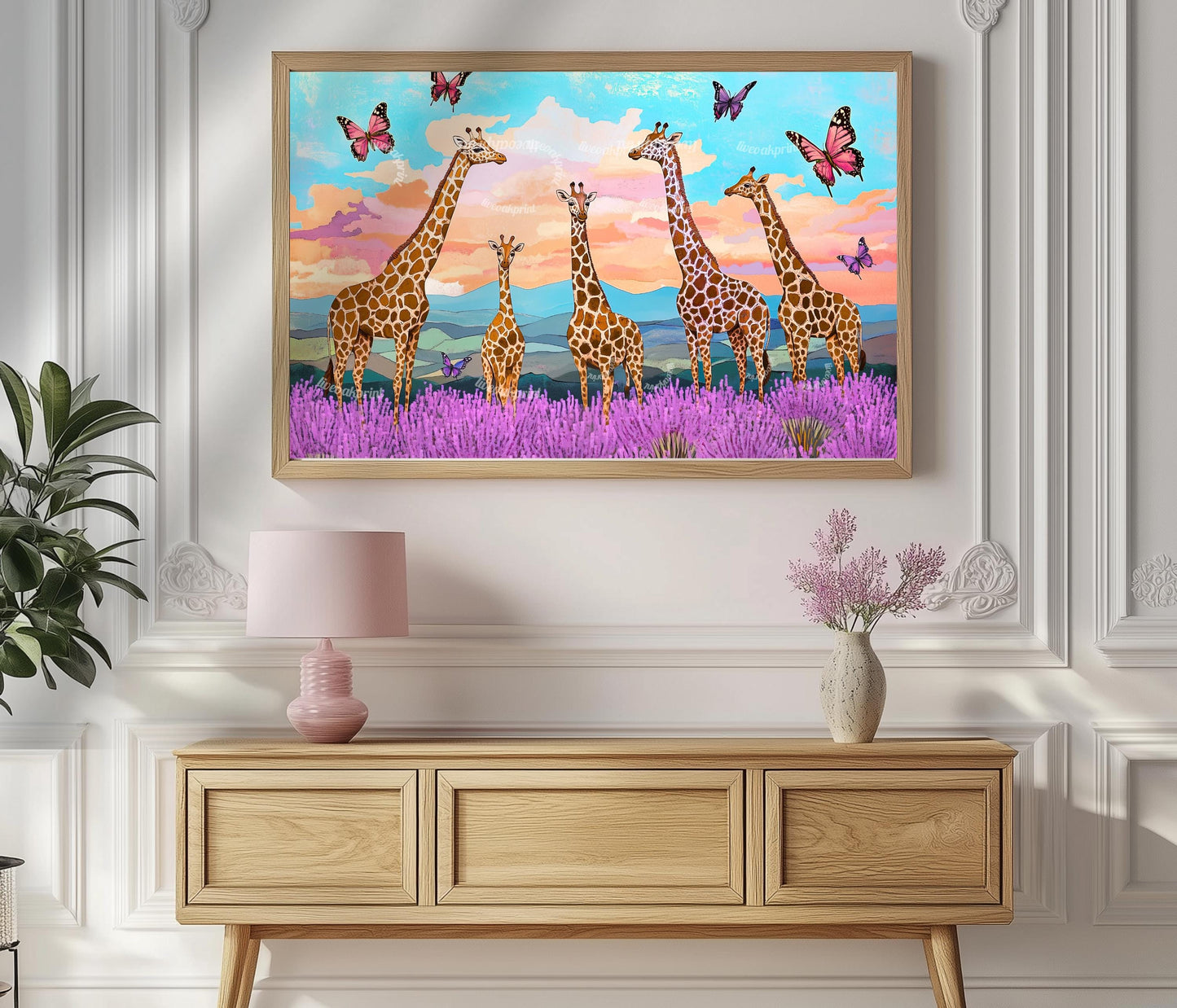 Giraffe Art Print