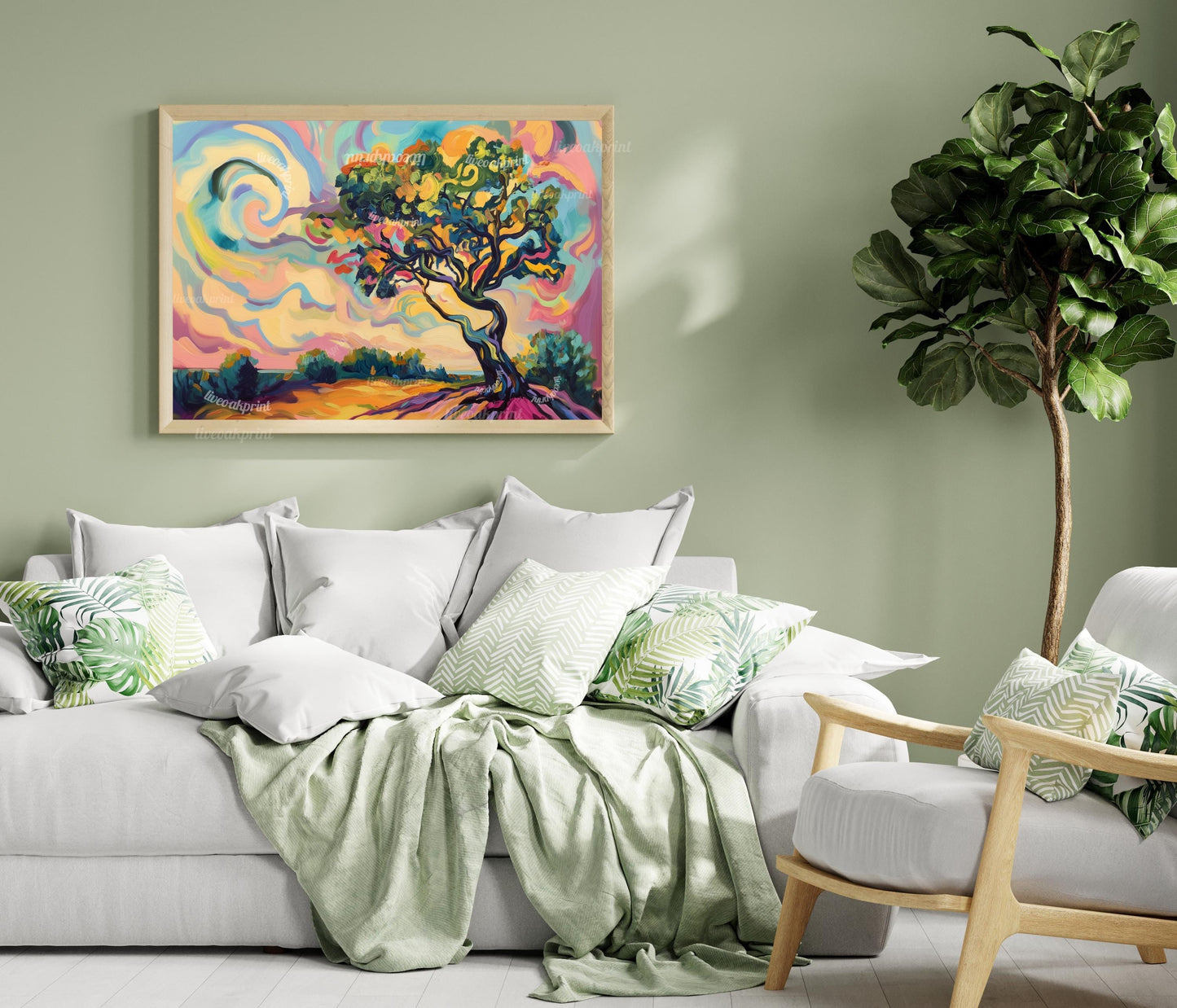 Live Oak Print