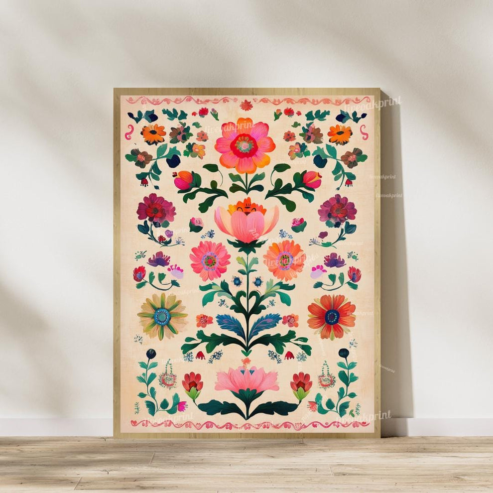 Set Of 2 Mexican Art Prints