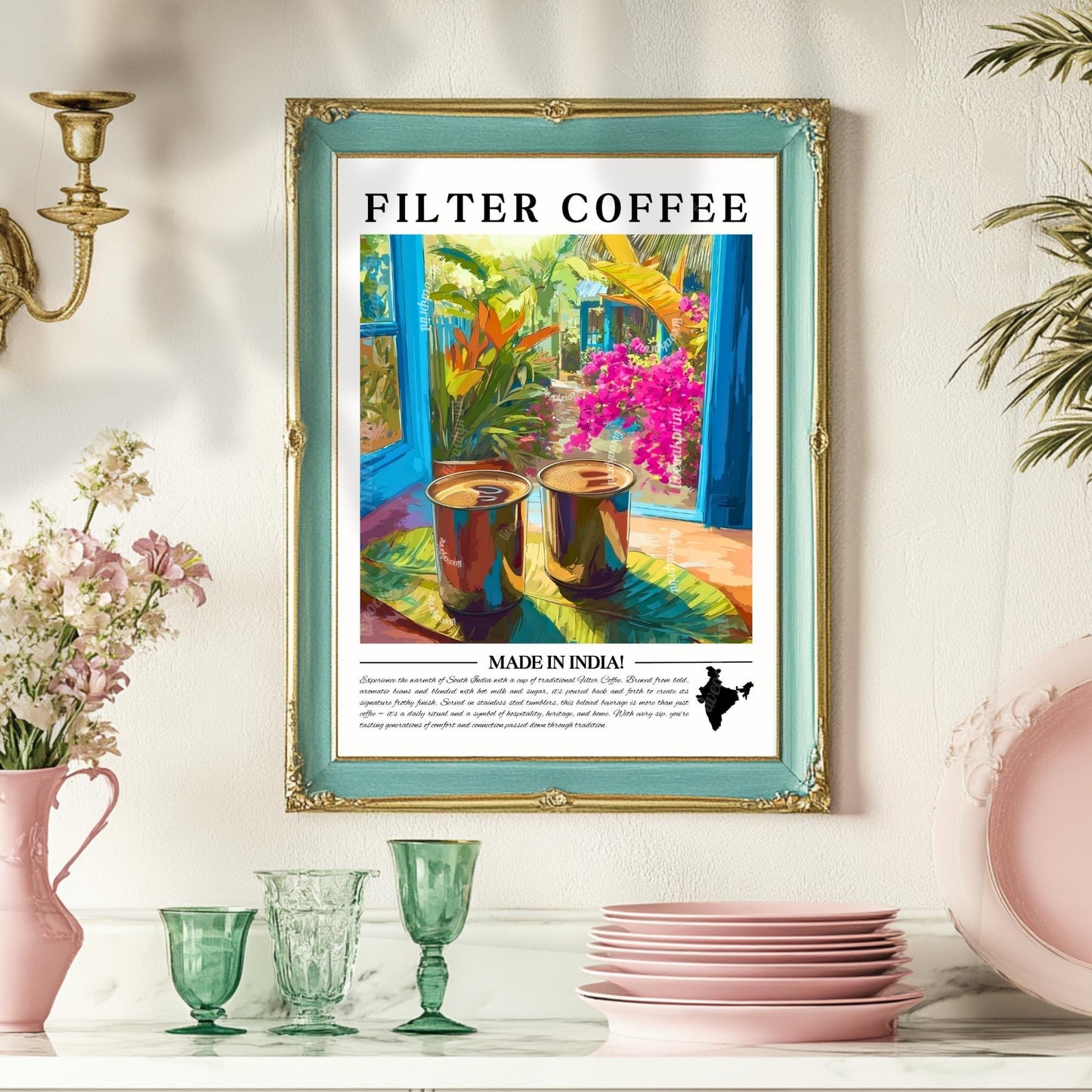 Filter Coffee Wall Art