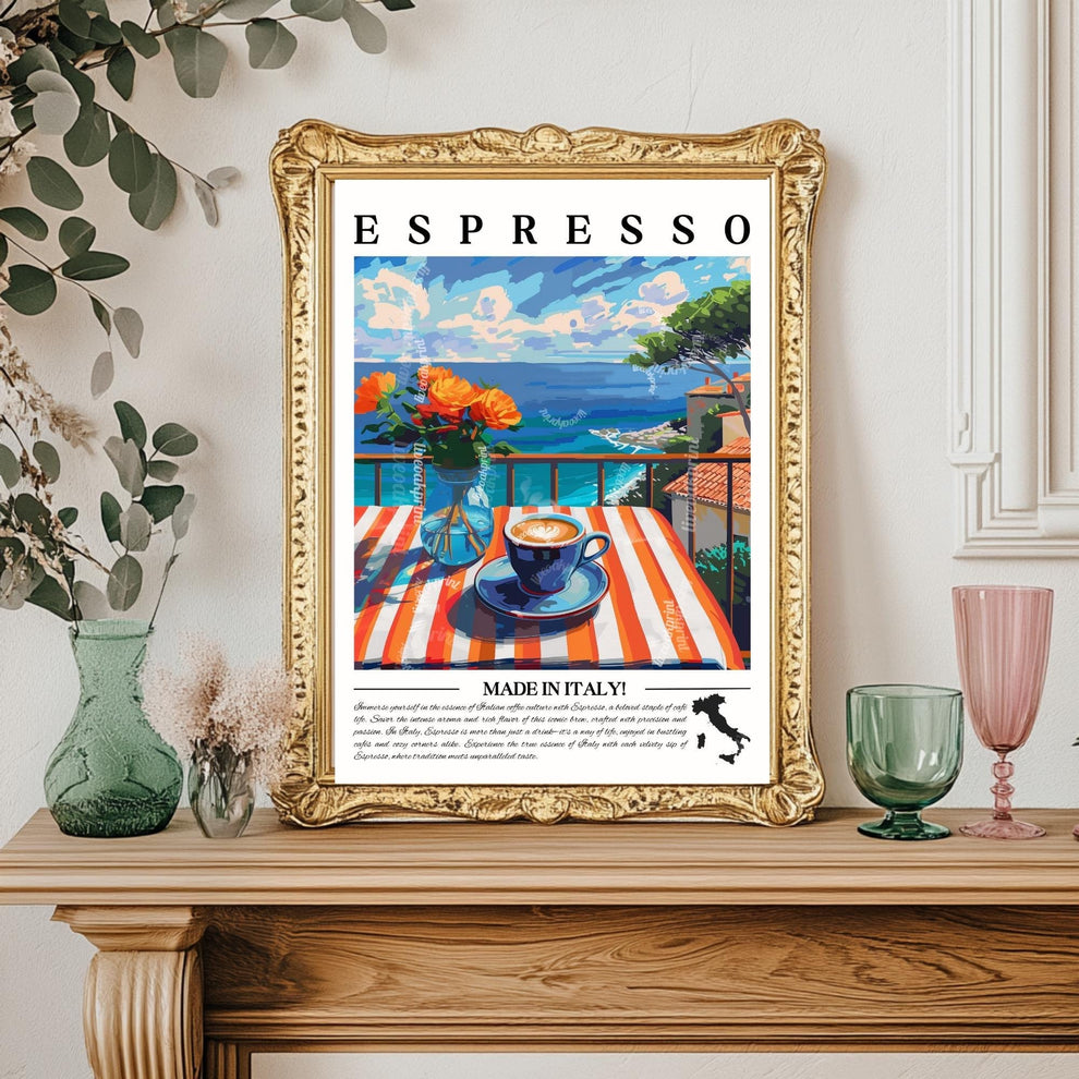 Italian Espresso Wall Art