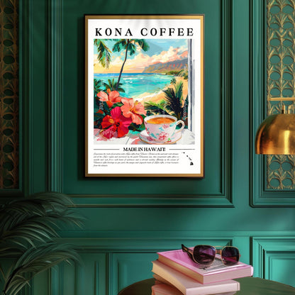 Kona Coffee Wall Art