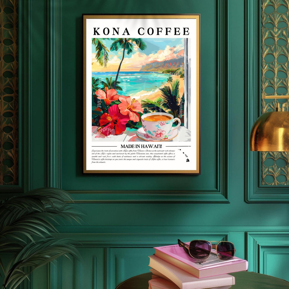Kona Coffee Wall Art