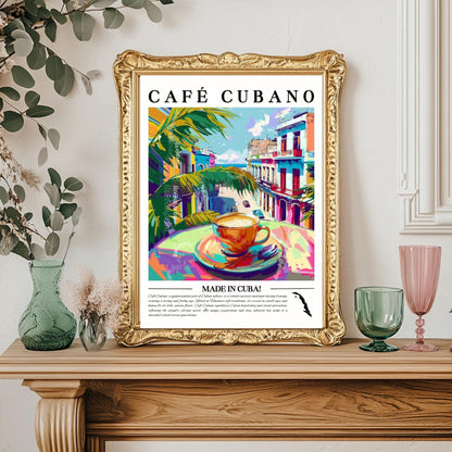 Café Cubano Wall Art