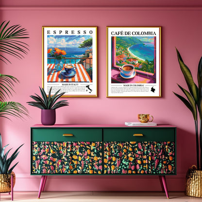 Café de Colombia Wall Art