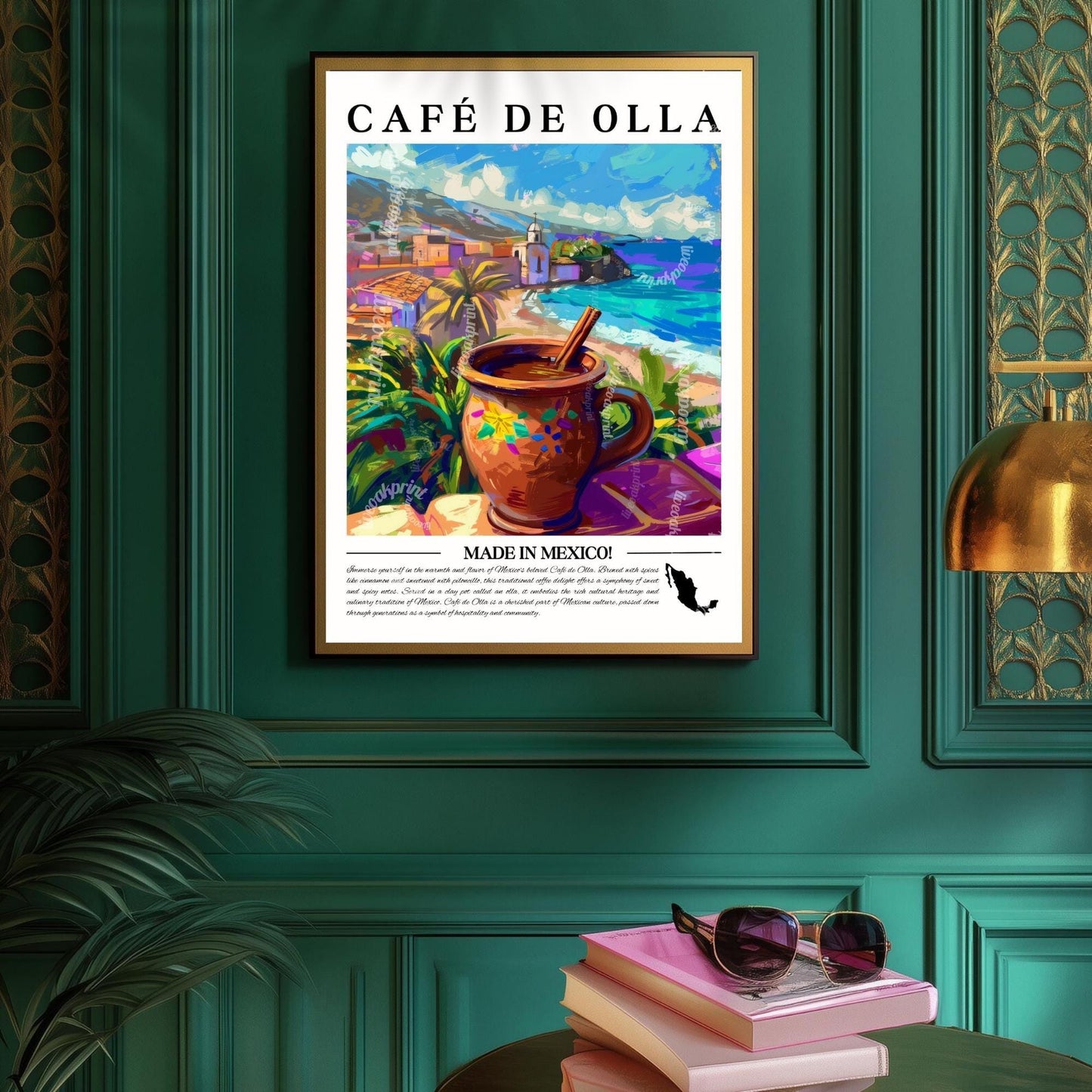 Café de Olla Wall Art