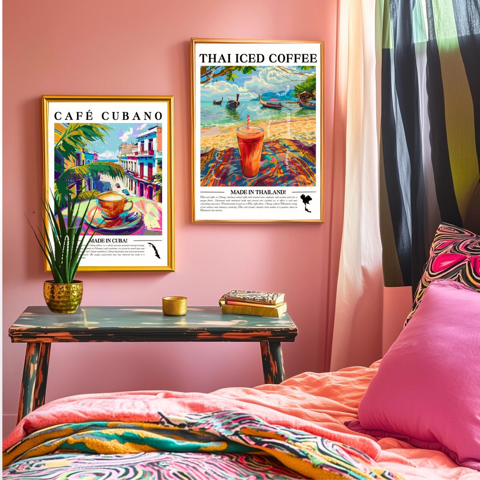 Thai Iced Coffee Wall Art