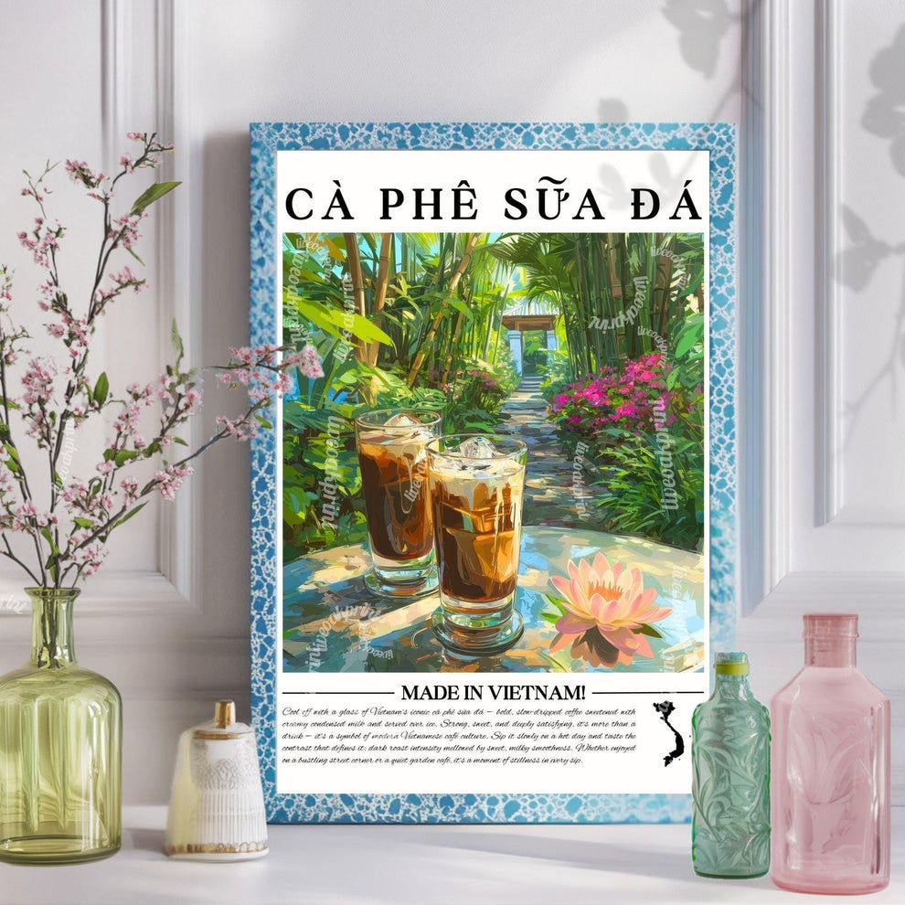 Vietnamese Iced Coffee Wall Art